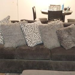 Couch, Smokey Gray, Sectional 