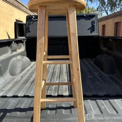 Wooden Bar Stool