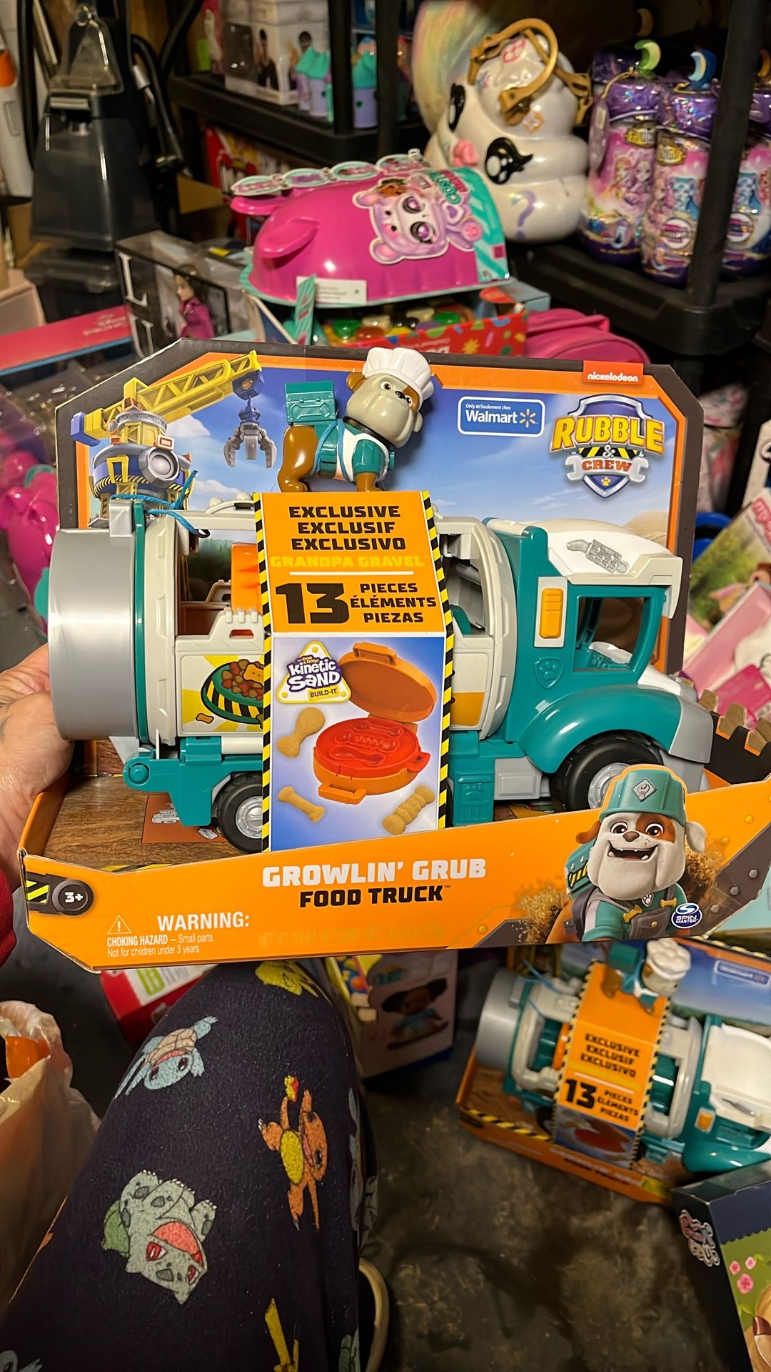 Paw Patrol Food, Truck, Rubble, And Crew Toy