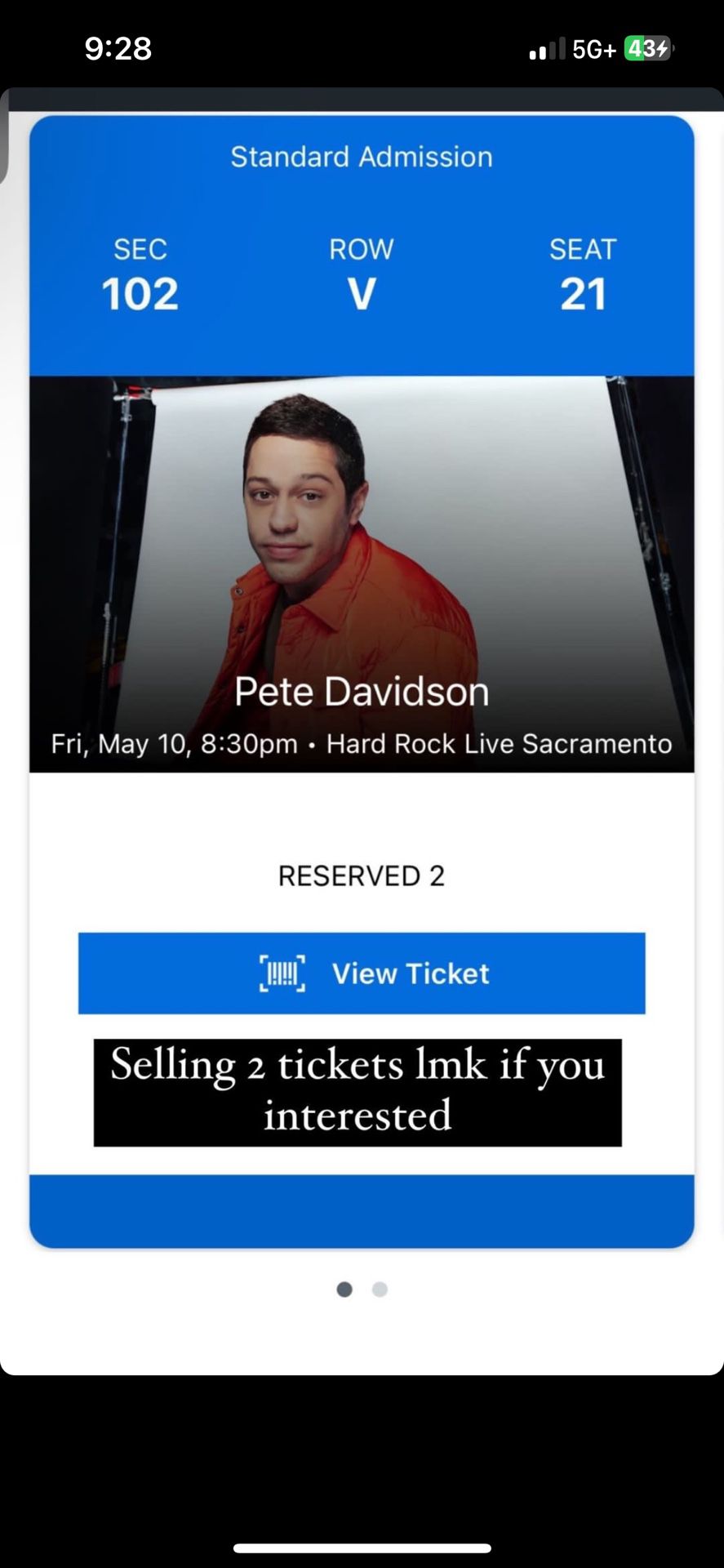 Pete Davidson Tickets 