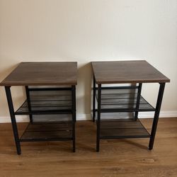 Pair Of Side Tables 