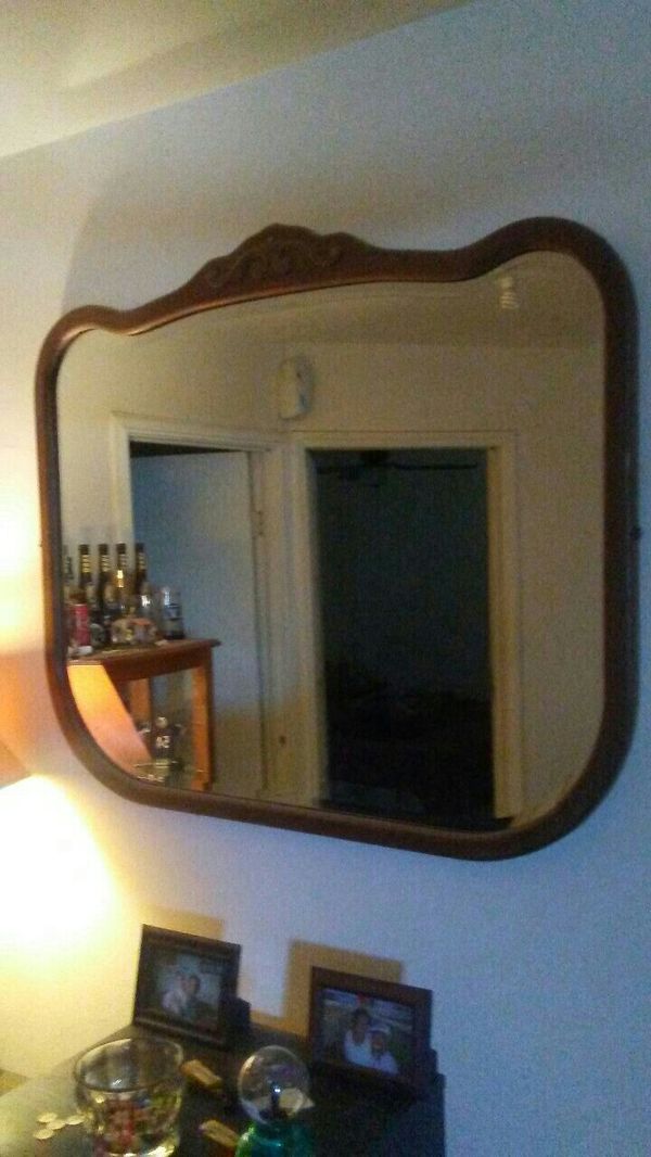 Vintage Mirror Wood Frame For In Socorro Tx Offerup Wood Frame For In Socorro Tx