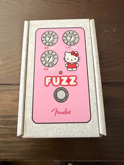 Limited Edition Fender x Hello Kitty Pink Fuzz Pedal - New In Box