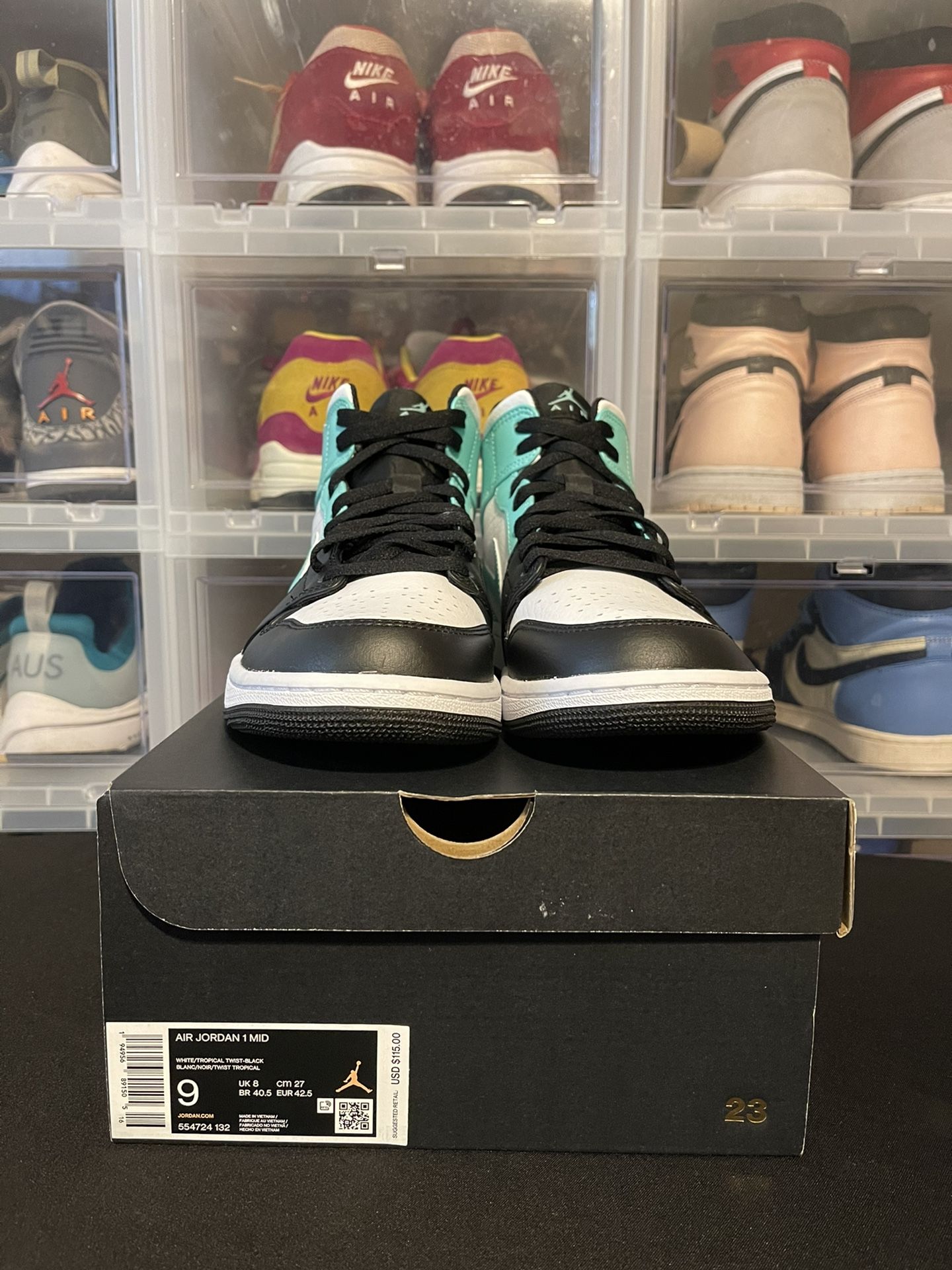 Air Jordan Mid “Igloo ” Size