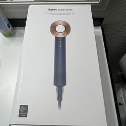 Dyson super Sonic hair dryer Copper and dark blue BRAND NEW UNOPENED***