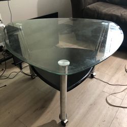 Glass Table Set 