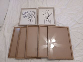 12 x 18 (5) Frames & 11x14 Artwork
