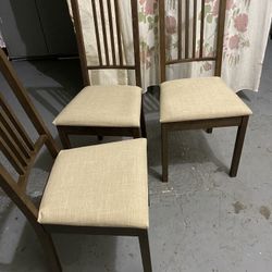 Dining Chairs set Of 3