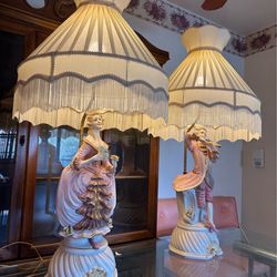 Victorian Style Italian Lamps