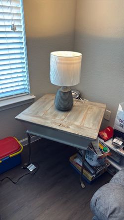 Night stand table with Lamp included