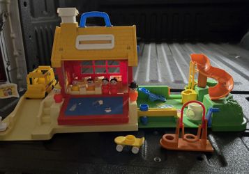 Vintage Fisher Price School House