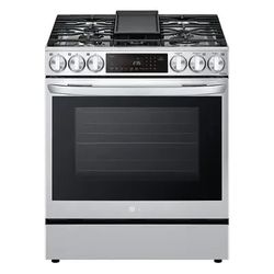LG 30" Smart Dual Fuel Slide-in New In Box  $25 dowm