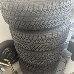 Jeep Wrangler Wheels & Tires 18" (Set Of 5) Bridgestone