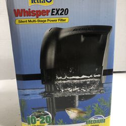 TETRA WHISPER EX20 POWER FILTER 110 GPH