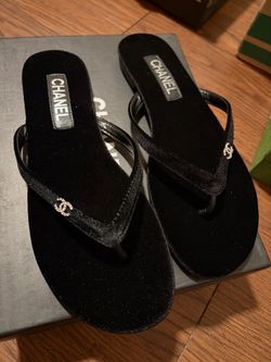 black sandals