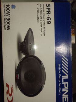 Alpine Brand new pair of 6x9s