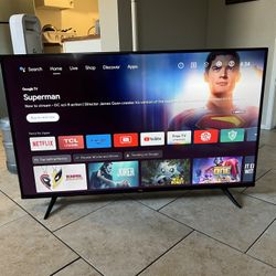 65 Inch 4K TCL Smart TV