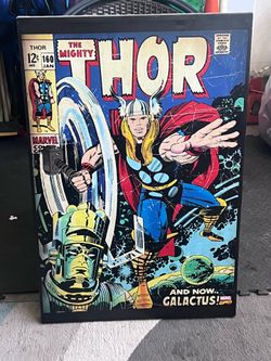 THOR canvas poster
