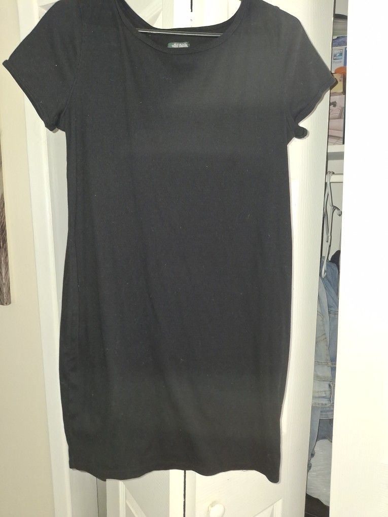 Black Tee Shirt Dress