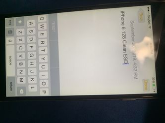 iPhone 6 Clean ESD Sprint 128gb