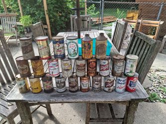 Flat Top/Cone Top Beer Cans