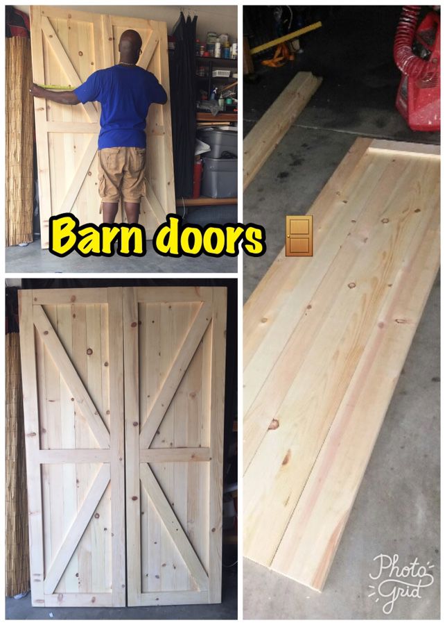 Custom barn doors 🚪