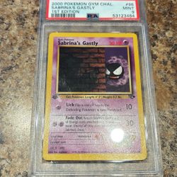 Sabrina’s gastly First Edition PSA