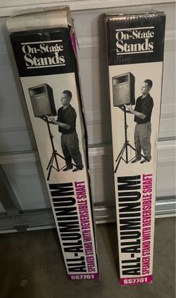 On Stage Speaker Stands
