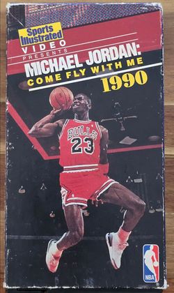 Michael Jordan: Come Fly With Me (1990) VHS Tape