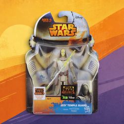 💥 Star Wars Rebels 3.75'' JEDI TEMPLE GUARD SL17 Clone Wars Saga Legends NEW 💥