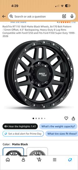 Rock Trix rims NEW