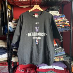 Sac Kings Reebok Tee⚫️🔥 size XL in Men for $15‼️‼️