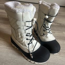 White Snow Boots Kids 
