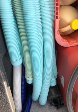 A lot a Pool Cleaner Hoses New and Used!