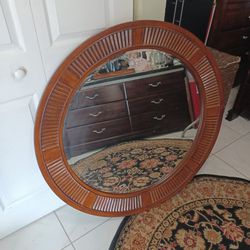 Dresser Large Round Mirror 