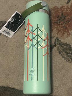 Hydro Flask 24 Oz Limited Edition Treeline Green Parks For All NEW