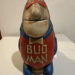 Vintage 1970’s Budweiser Bud Man Beer Stein