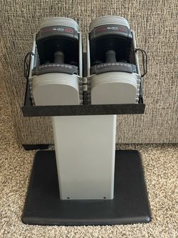 Powerblock Sport 50 Adjustable Dumbbell Set w Stand