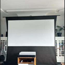 Projector Screen 92" (16:9) for short & standard throw projectors