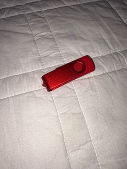 Red Swivel USB Flash Drive