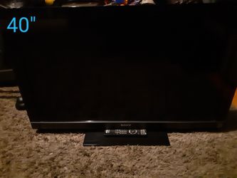 40" Sony tv