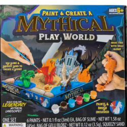 Paint & Create A Mythical Play World 
