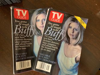 2 Vintage TV  Guides 1997