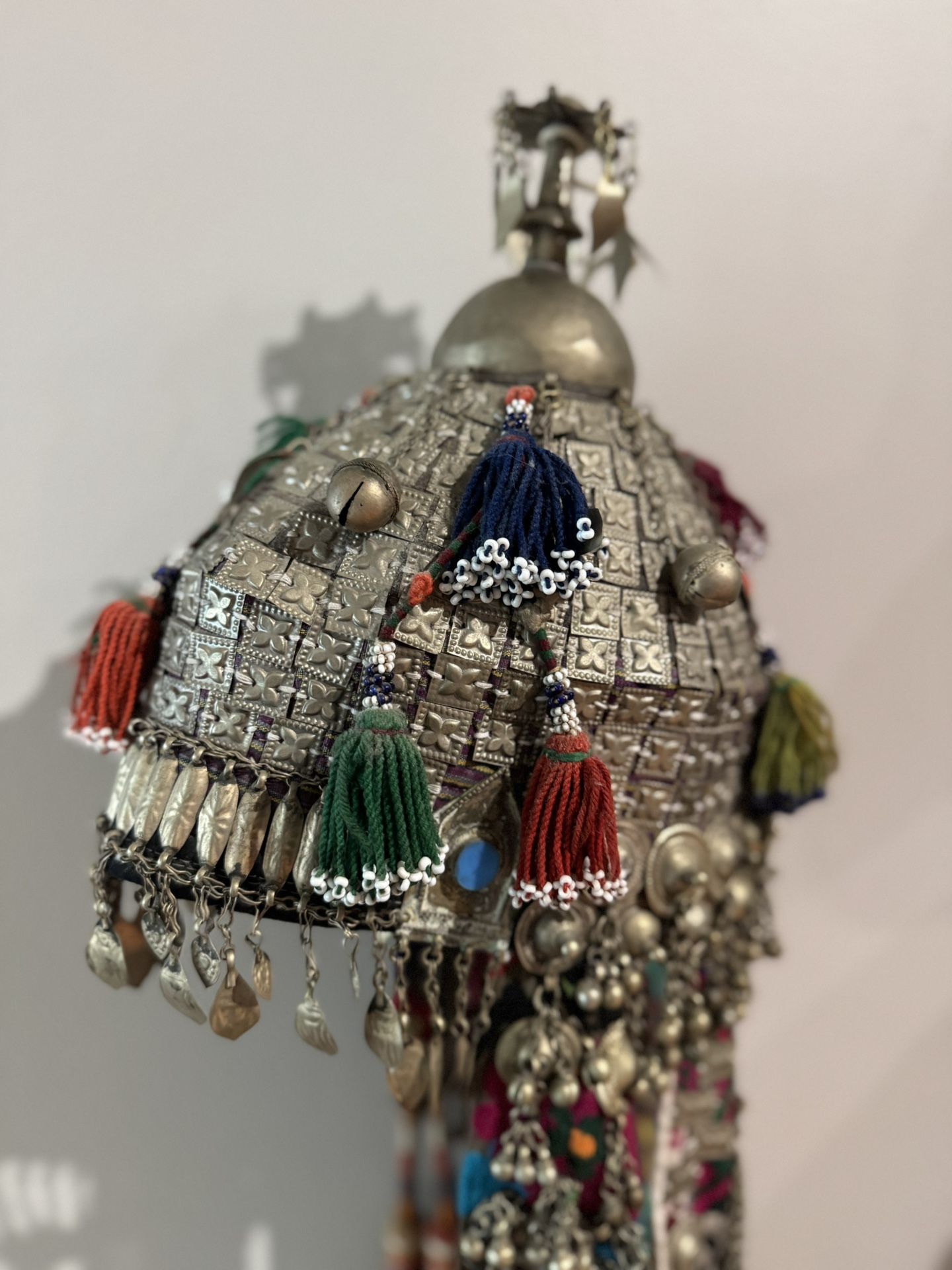Authentic Turkmen Women’s Bridal Headdress