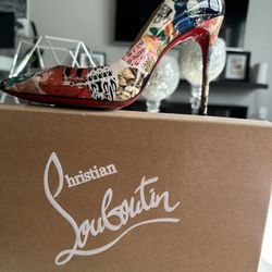 3 PAIR OF AUTHENTIC CHRISTIAN LOUBOUTIN