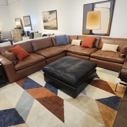 Leather Sectional Sofa