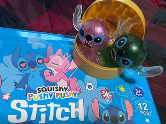 Disney stitch squishy dumpling new