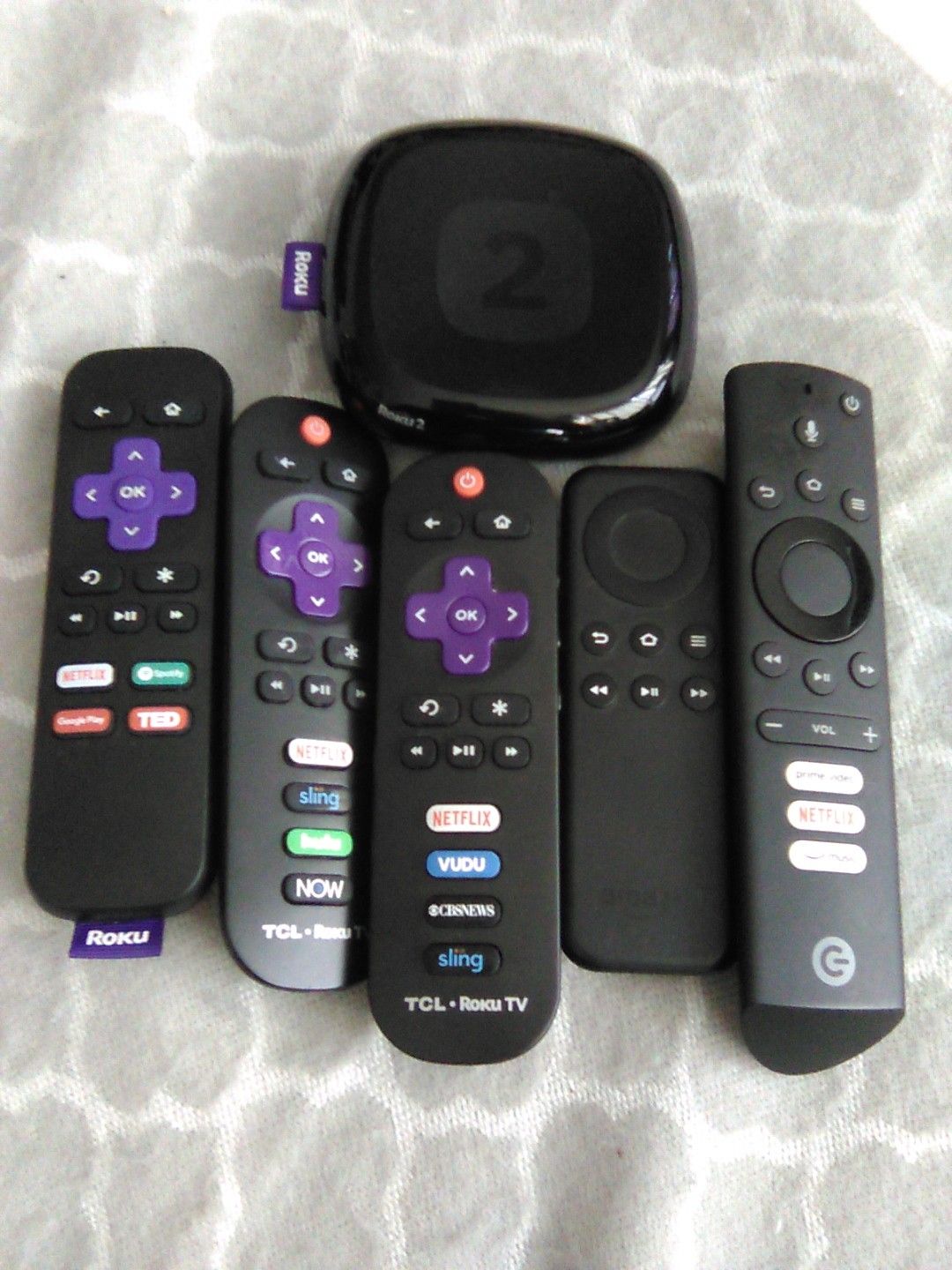 Roku 2 is SOLD, I have 3 remotes and 2 Amazon remotes left for sale