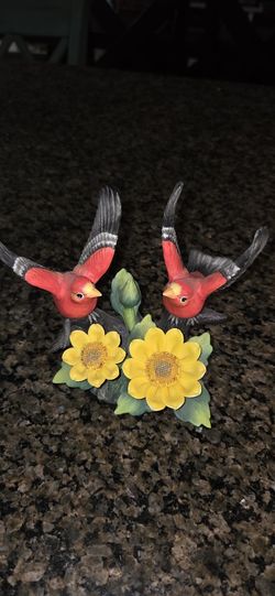 Vintage Bird Figurine