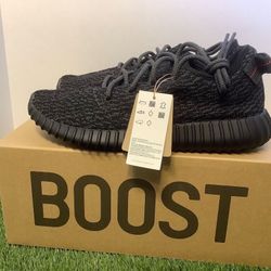 Yeezy Boost 350 Pirate Black DS Size 10.5